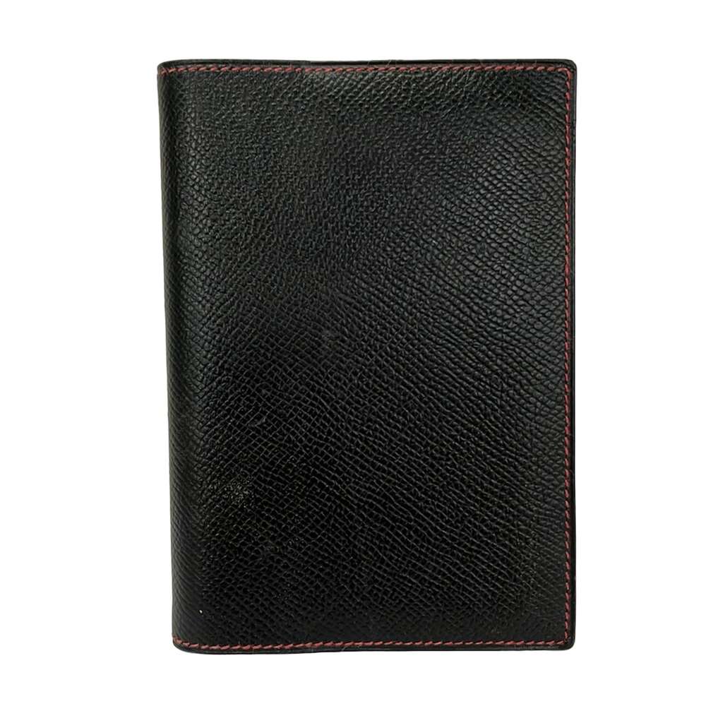 Hermès Agenda GM Agenda Black Bordeaux Red